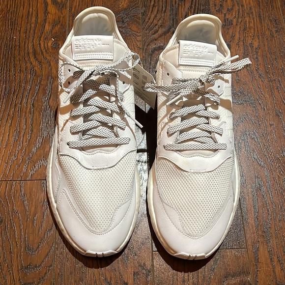 Adidas Nite Jogger 'Crystal  white Size 14 - Picture 3 of 14